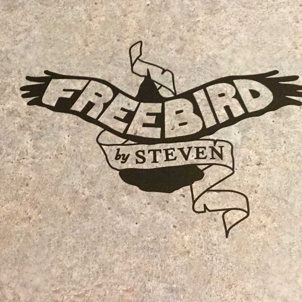 NIB FREEBIRD by Steven Stylish Gray Buckle Ankle Boots - Picture 7 of 8